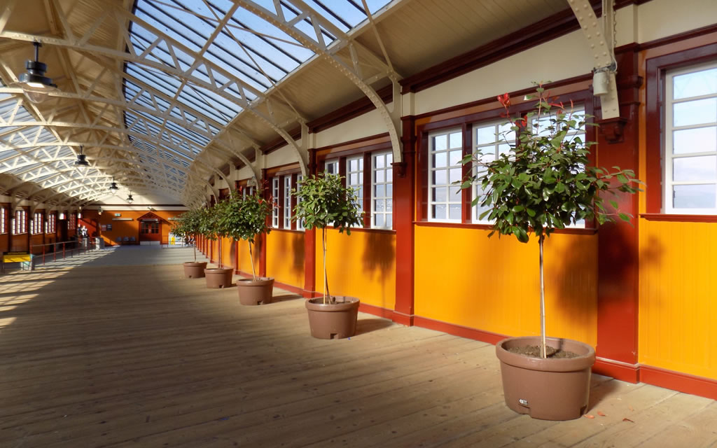Inside of Wemyss Bay Train Station/ Ferry Port to Rothesay