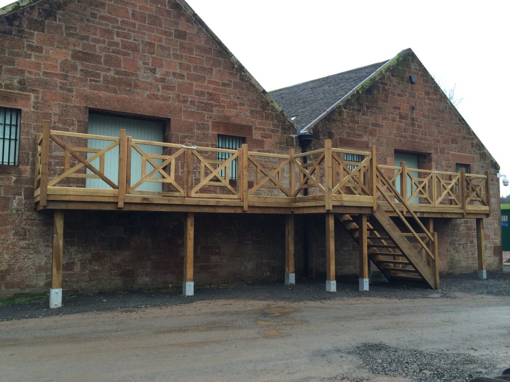 Outside of Annandale Distillery