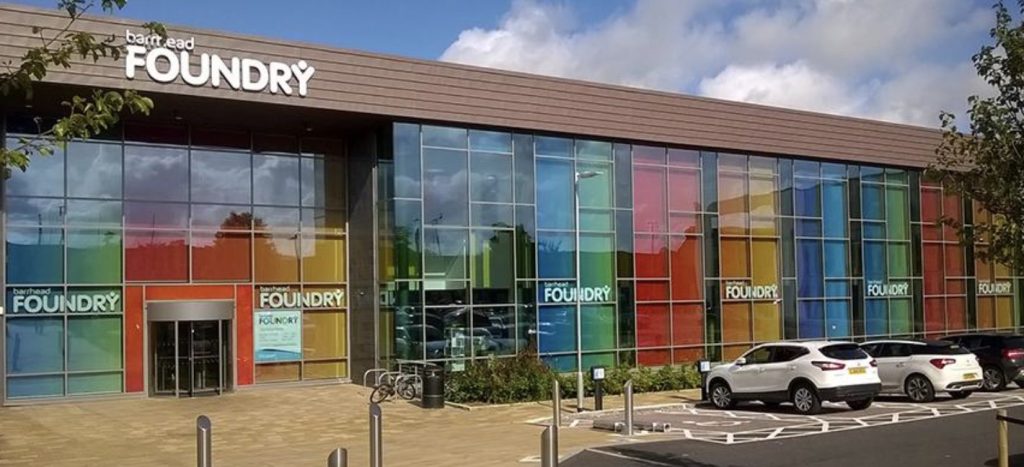 Outside of Barrhead Foundry