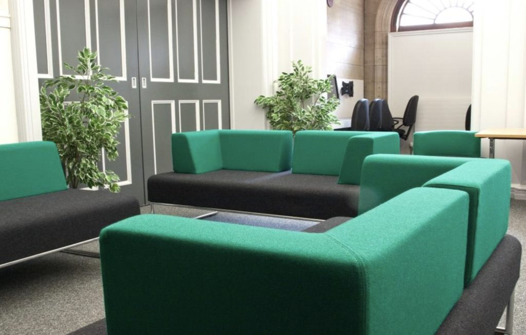 Inside of refurbed UWS Paisley