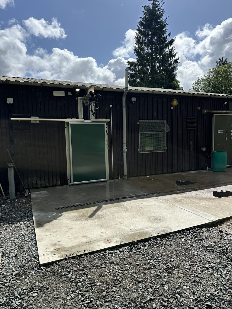 Outside of Glenbranter Larder looking in