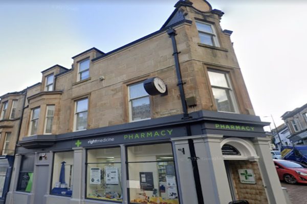 Refurbed listed building Argyll Street, Dunoon