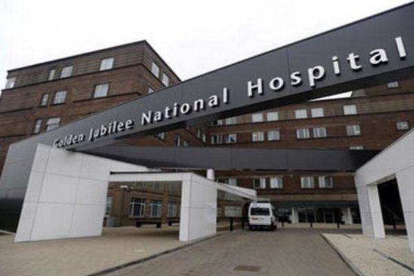 Outside of Golden Jubilee Hospital