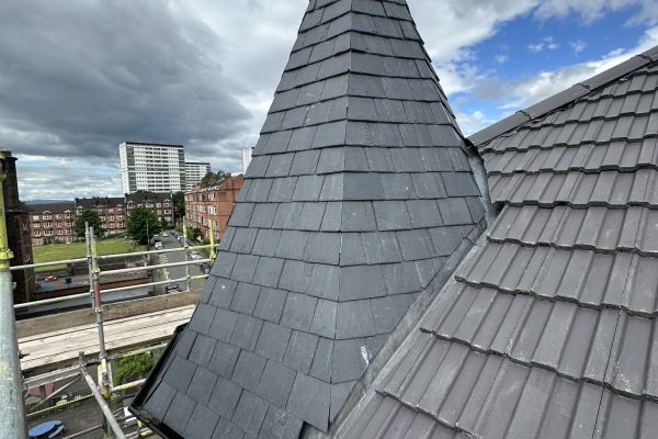 Roof of building at Thornwood Avenue